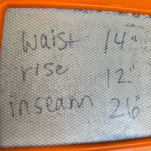 Anthropologie Embroidered Side Stripe Black ankle pants Size 0 boho high rise - Picture 8 of 8